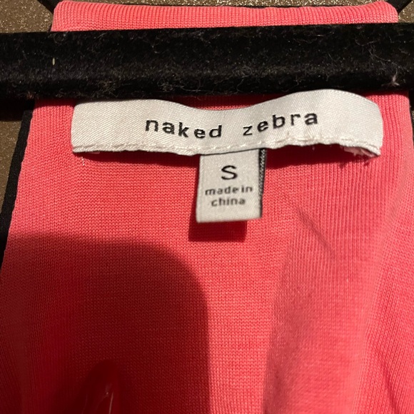Naked Zebra Coral Lined Camisole Top - Picture 3 of 6